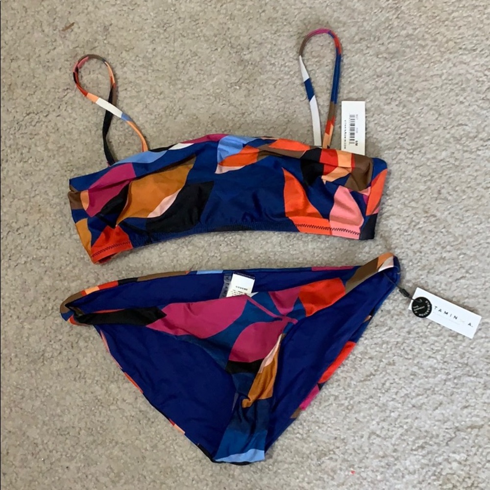 Multi color bikini NWT